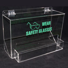 Large Capacity Safety Glass Dispenser